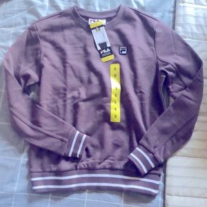 fILA French terry crewneck sweatshirt NWT